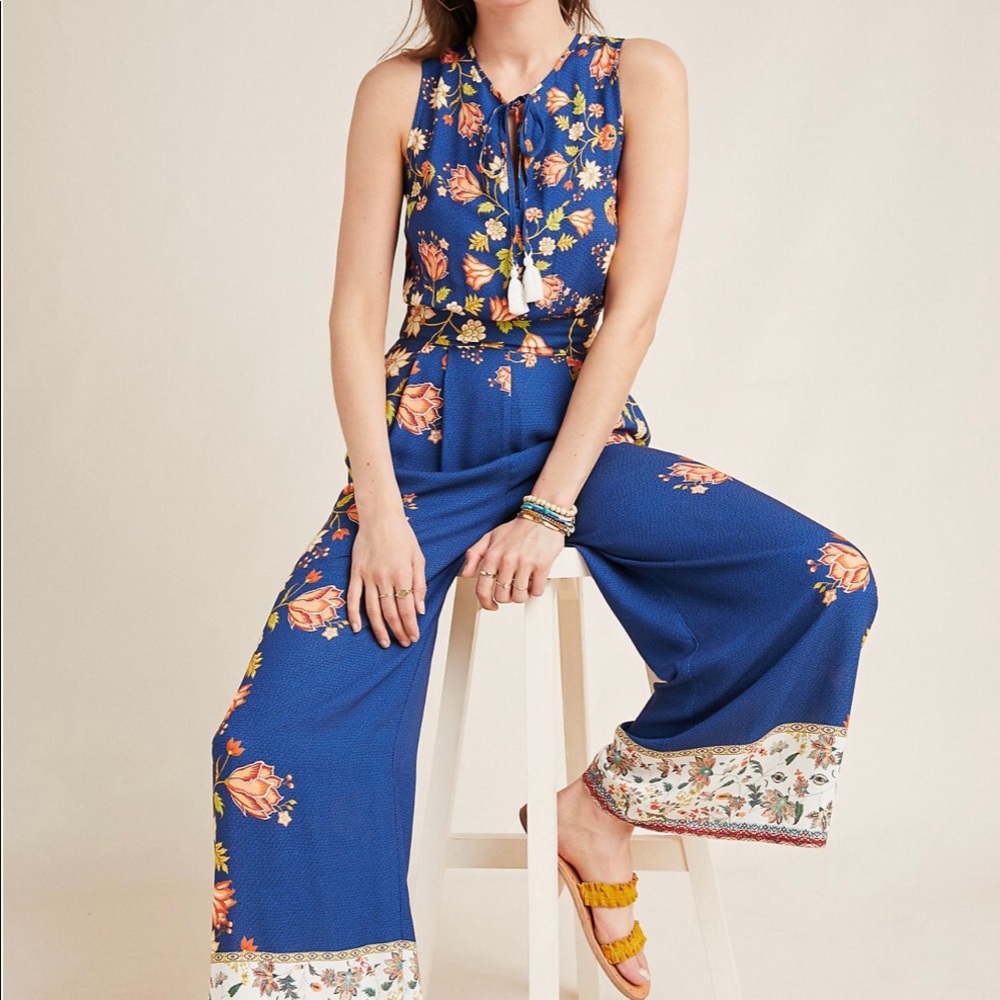 Anthropologie Farm Rio Jumpsuit